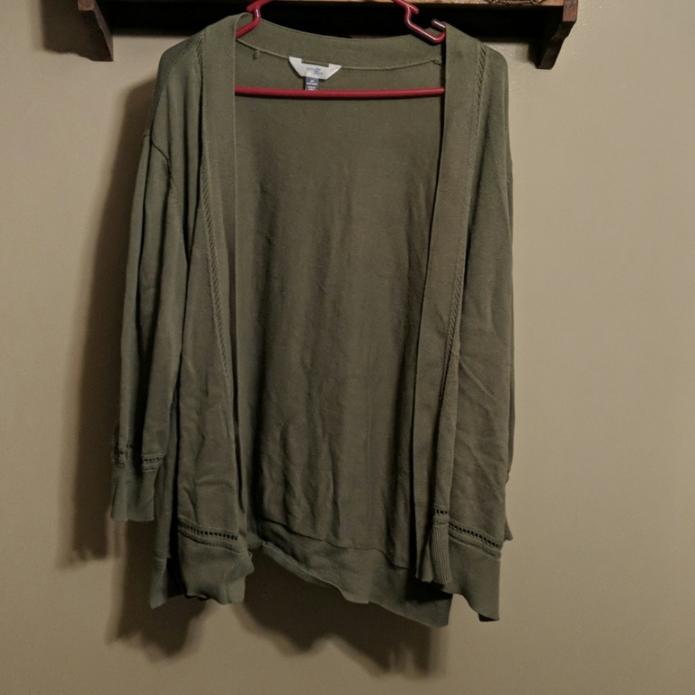 Forest greet cardigan